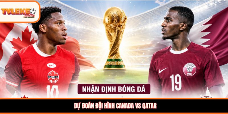 Canada vs Qatar, 05:00h ngày 19/06 – Cuộc Chiến Quyết Định Dự đoán đội hình Canada vs Qatar