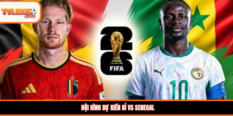 Soi kèo Bỉ vs Senegal, 3:00, 02/07 – Đại chiến vé tứ kết WC 2026 Đội hình dự kiến Bỉ vs Senegal