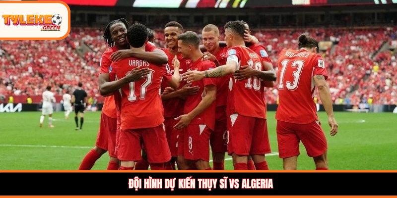 Soi kèo Thụy Sĩ vs Algeria, 10:00 ngày 03/07: Bản lĩnh châu Âu lên tiếng Đội hình dự kiến Thụy Sĩ vs Algeria
